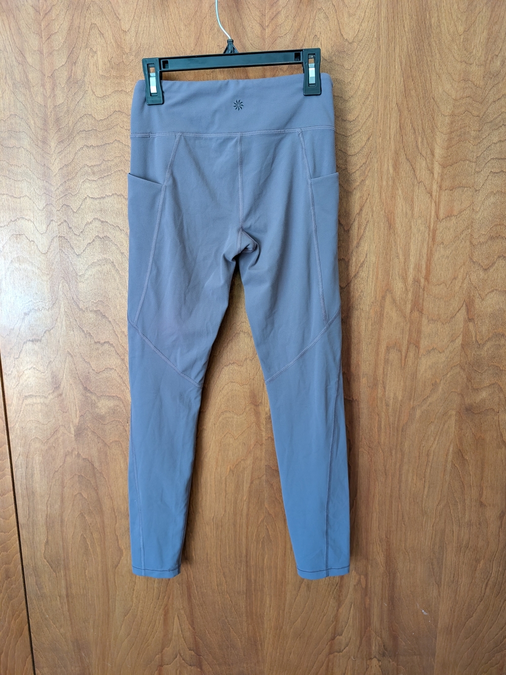Athleta Girl High-Rise Stash Your Treasures Tight Lavender Grey L/12 - Picture 4 of 5